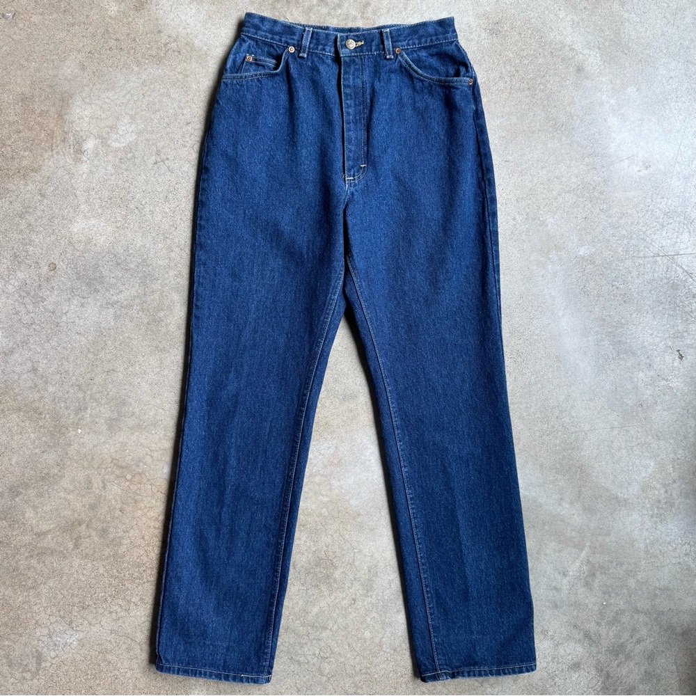 Vintage Lee Riders Dark Wash Straight Leg Jeans